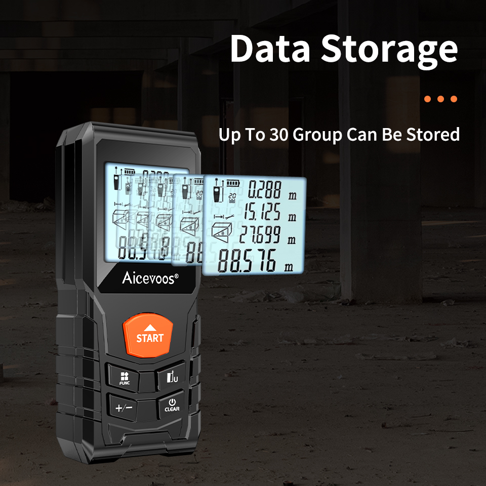 Aicevoos الرقمية ليزر Rangefin - مراجعة Laser Distance Meter 100M وسعره