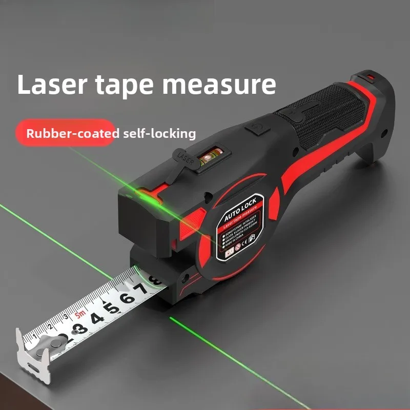 جهاز قياس المسافة بالليزر 2 في - مراجعة Laser Distance Meter 2 In 1 Tape وسعره