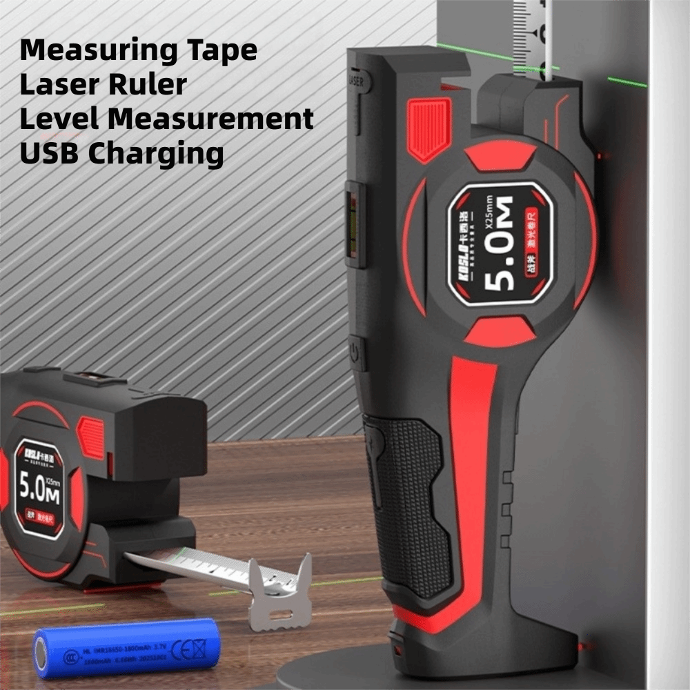 شريط قياس ليزري 3 في 1، قابل ل - مراجعة Digital Tape Measure 5M Laser وسعره