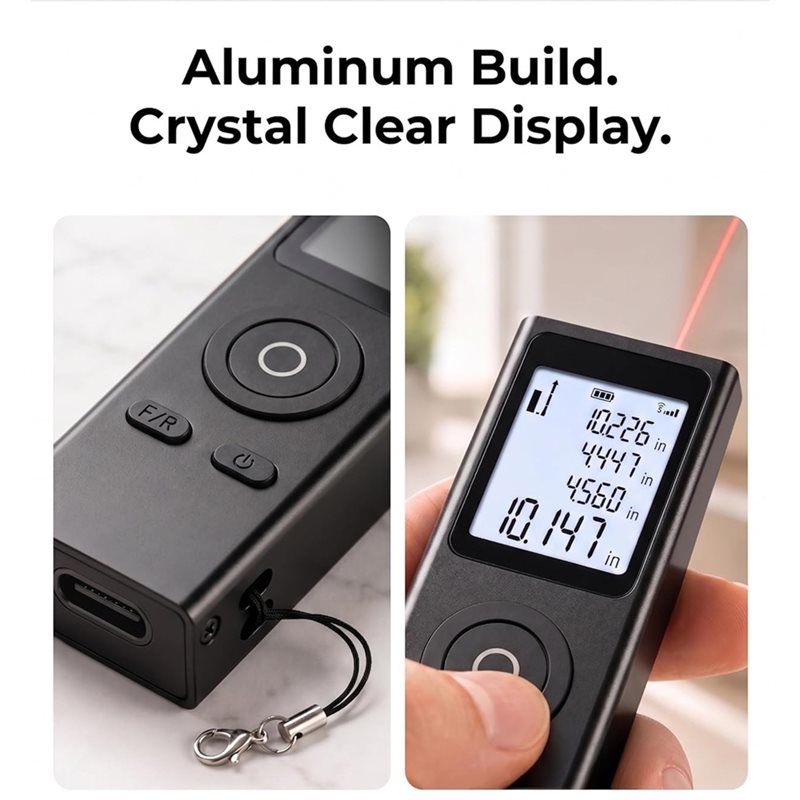 أداة قياس بالليزر صغيرة الحجم، - مراجعة Mini Laser Measure Keychain وسعره